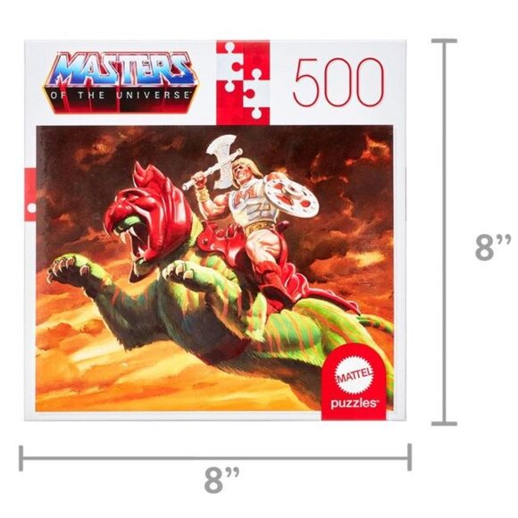 NEW Masters of the Universe Jigsaw Puzzle 500 Pieces Poster He-Man Heman Battle - Picture 8 of 8
